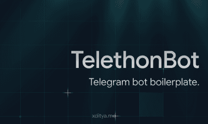 Preview image for Telethon Bot